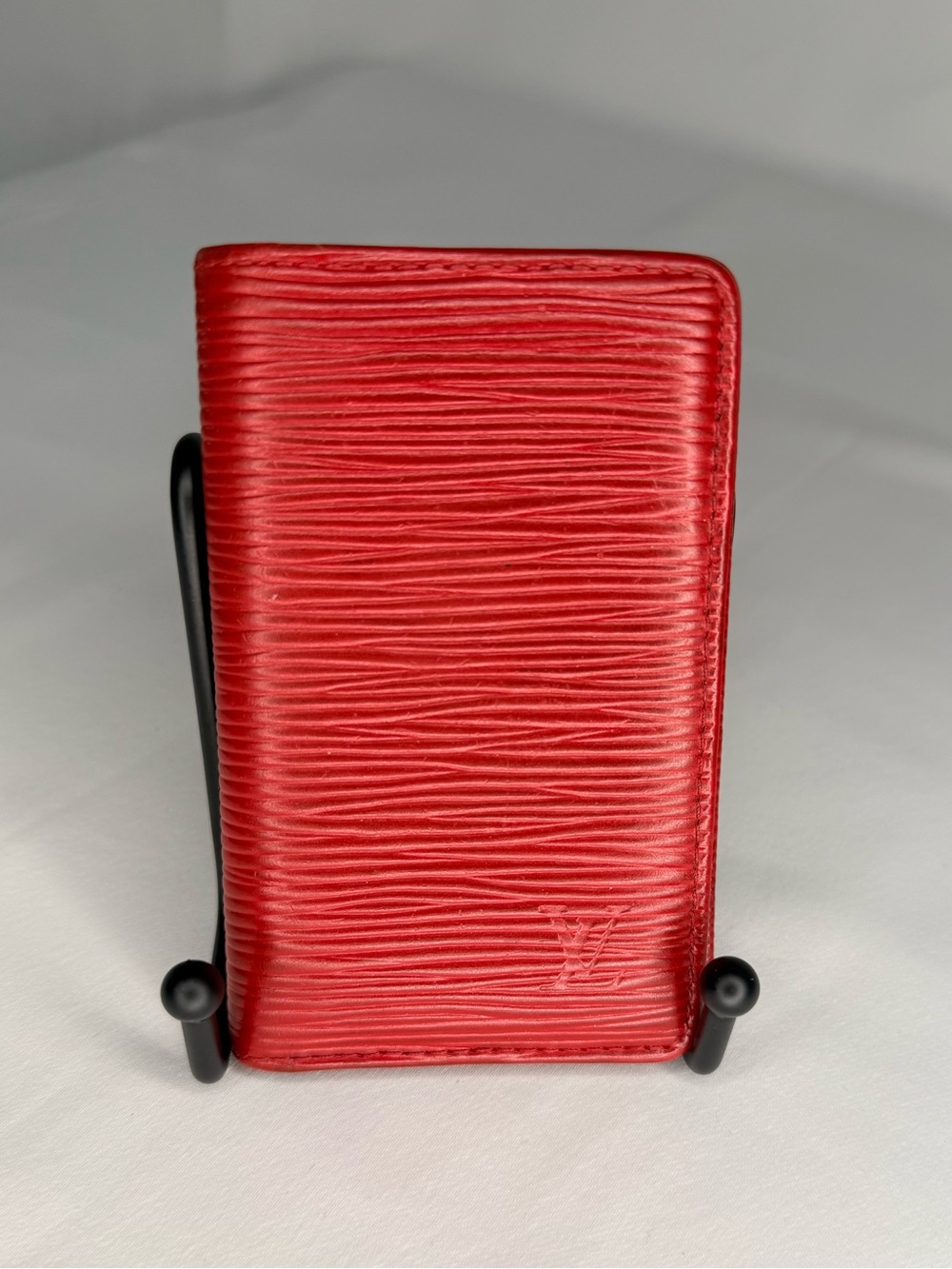 Louis Vuitton Red Epi Leather Card Holder